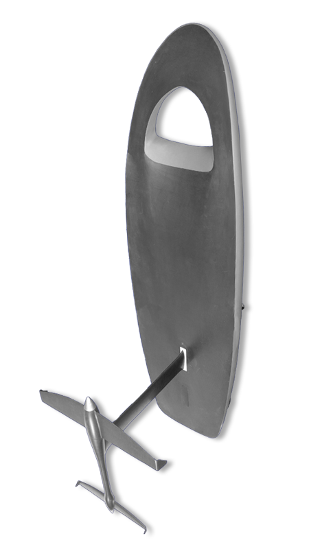 AFS-1 : Le windsurf foil par AHD boards.